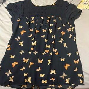 Butterfly flare top